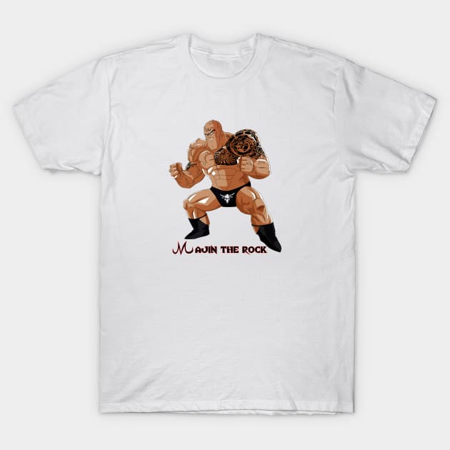 majin the rock T-Shirt by Alfa Centauri